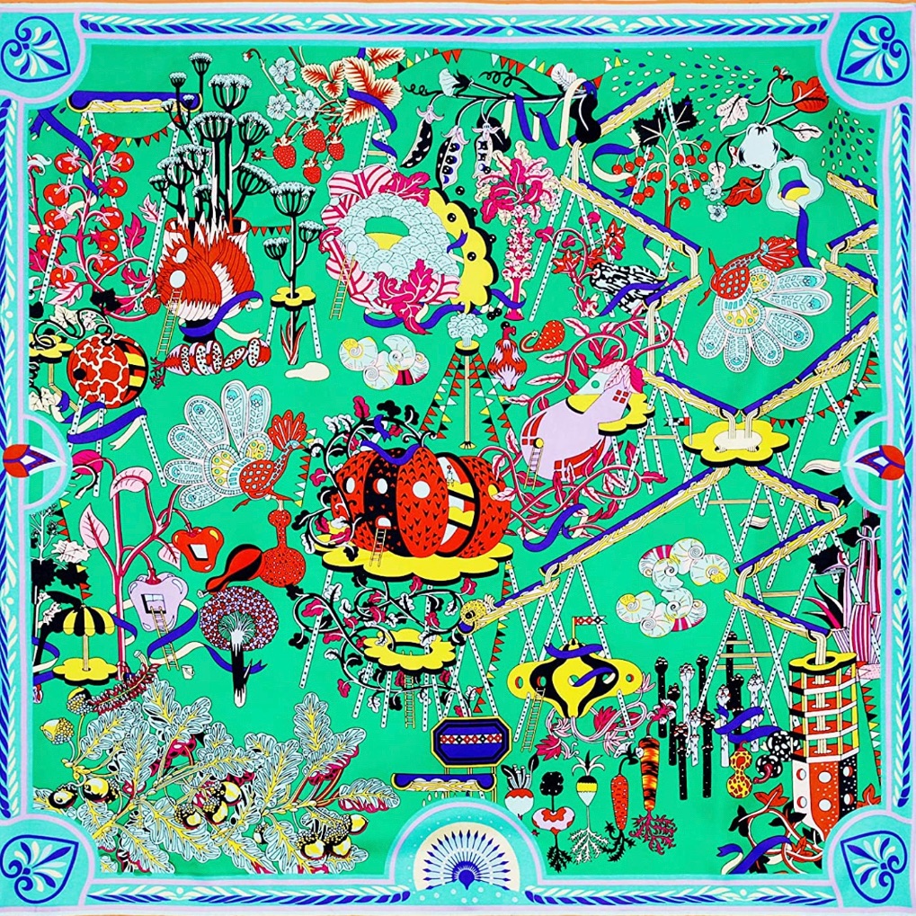 100 Silk Scarf